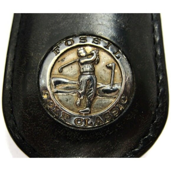Vintage Leather Fossil Golf Classic Money Clip Men Wallet - Picture 4 of 13